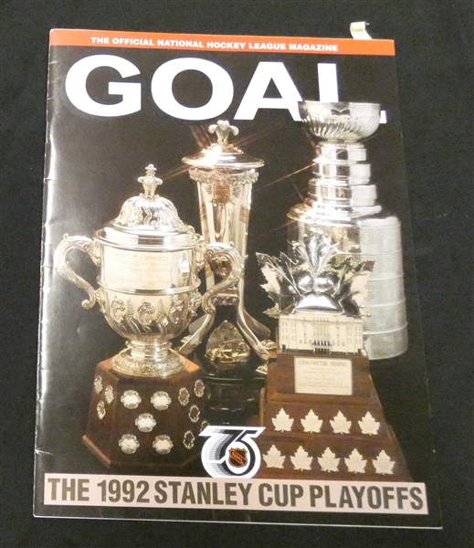 Don Cherry Autographed Goal Magazine