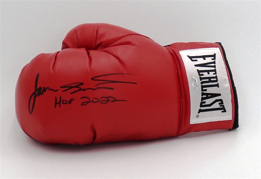 James Toney Autographed Boxing Glove