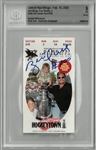 Brett Hull Autographed 700th Goal Ticket
