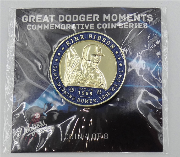 Kirk Gibson Commemorative Dodgers Coin