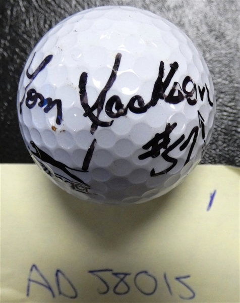 Tom Jackson Autographed Golf Ball