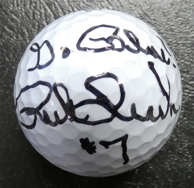 Rick Leach Autographed Golf Ball