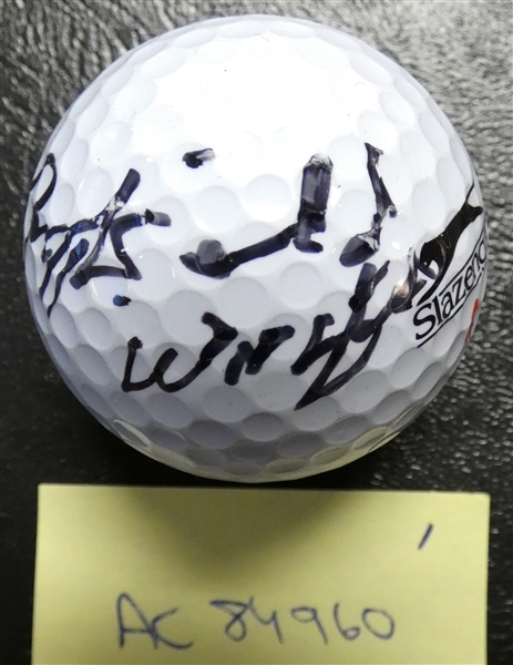 Rayfield Wright Autographed Golf Ball