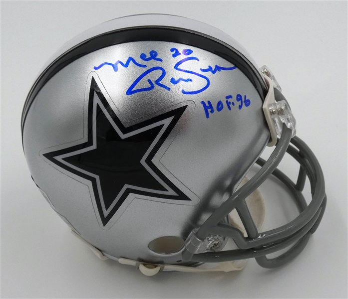 Mel Renfro Autographed Cowboys Mini Helmet