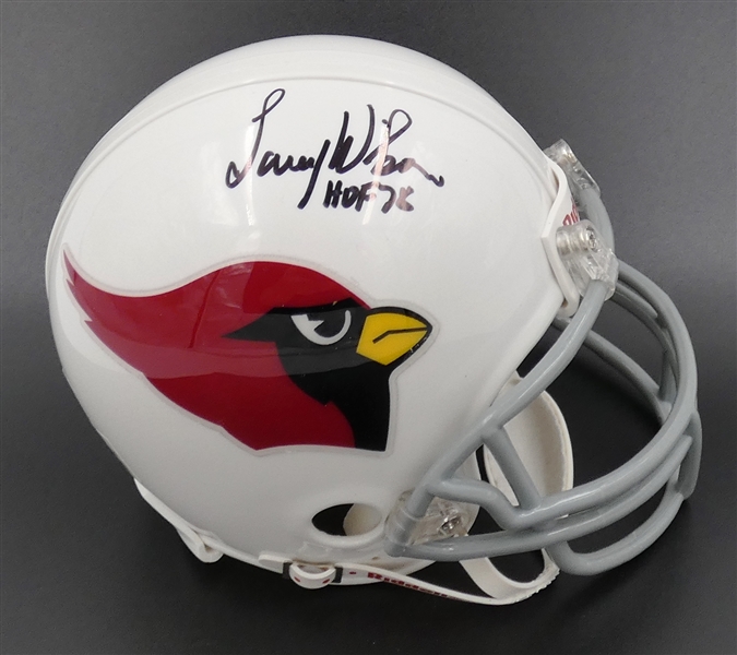 Larry Wilson Autographed Cardinals Mini Helmet