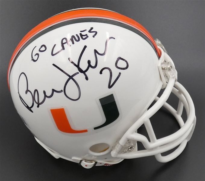 Bernie Kosar Autographed Miami Mini Helmet