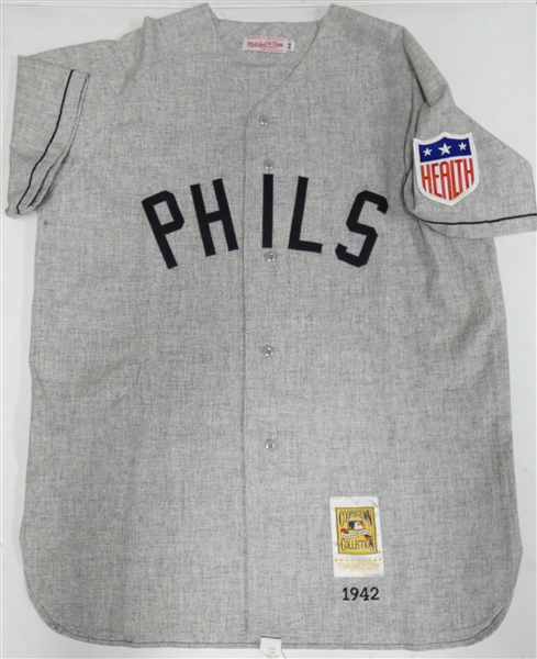 Chuck Klein 1942 Phillies Mitchell & Ness Jersey