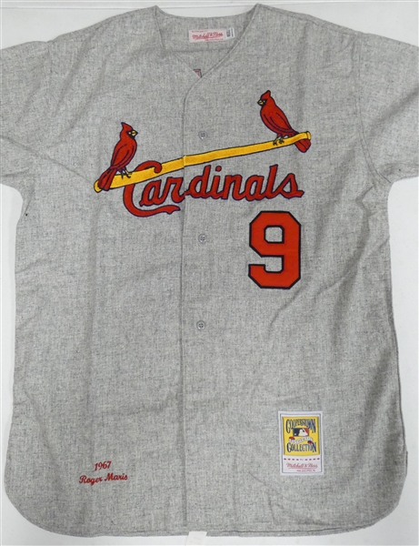 Roger Maris 1967 Cardinals Mitchell & Ness Jersey