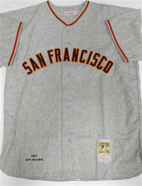 Juan Marichal 1962 Giants Mitchell & Ness Jersey