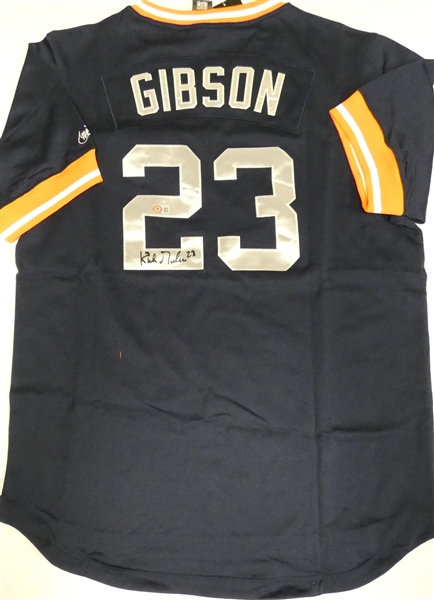 Kirk Gibson Autographed Tigers Nike Jersey