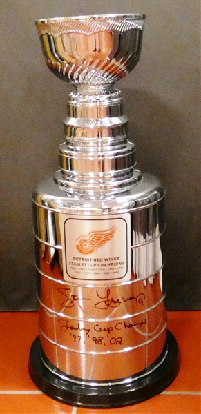 Steve Yzerman Autographed 25" Stanley Cup