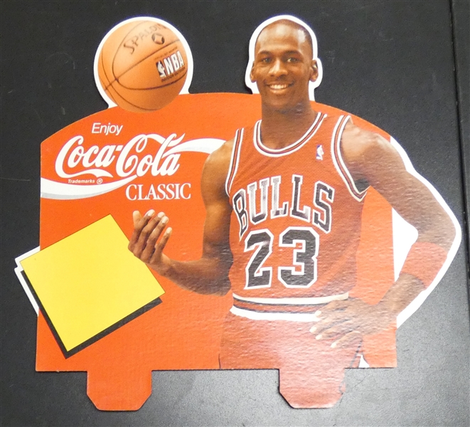 Michael Jordan 1989 Coca Cola Advertisement Sign