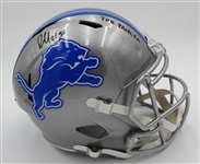 James Houston Autographed Lions Full Size Replica Helmet