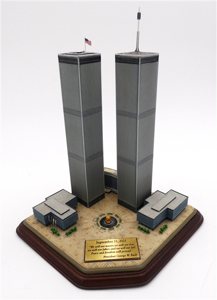 World Trade Center Danbury Mint Replica