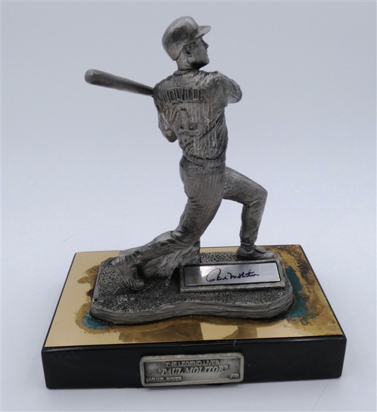 Paul Moilitor Autographed Pewter Michael Ricker Figurine