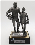 Johnny Unitas Autographed Pewter Michael Ricker Figurine