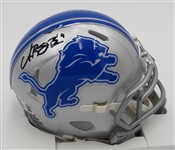 Amon-Ra St. Brown Autographed Detroit Lions Mini Helmet