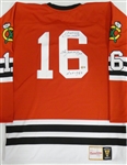 Bobby Hull Autographed Blackhawks Mitchell & Ness Jersey