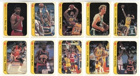 1986/87 Fleer Basketball Sticker Lot