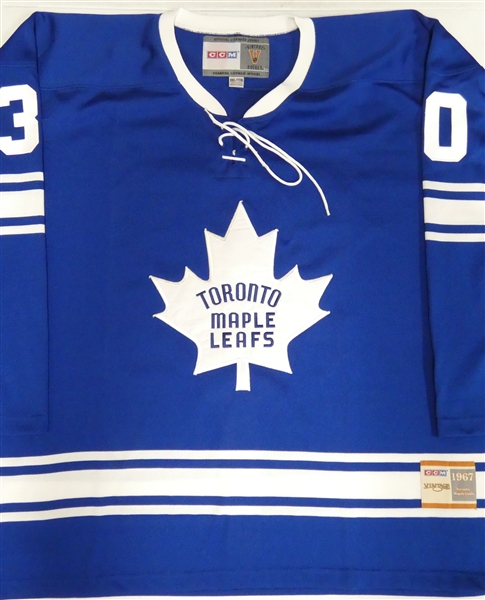 Terry Sawchuk 1966/67 Maple Leafs Mitchell & Ness Jersey