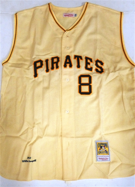 Willie Stargell 1962 Pirates Mitchell & Ness Jersey