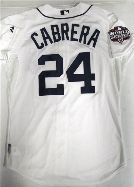 Miguel Cabrera 2012 Tigers World Series Authentic Jersey