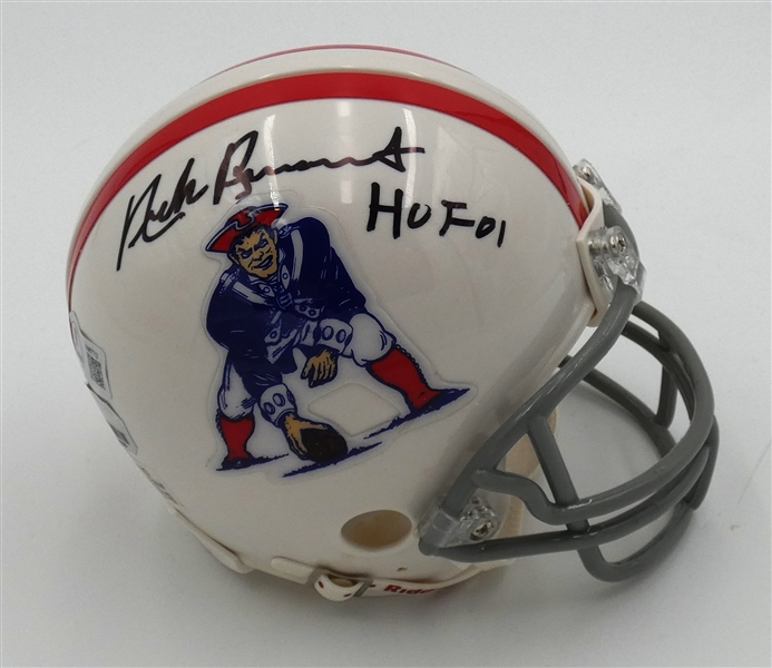 Nick Buoniconti Autographed Patriots Mini Helmet