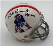 Nick Buoniconti Autographed Patriots Mini Helmet