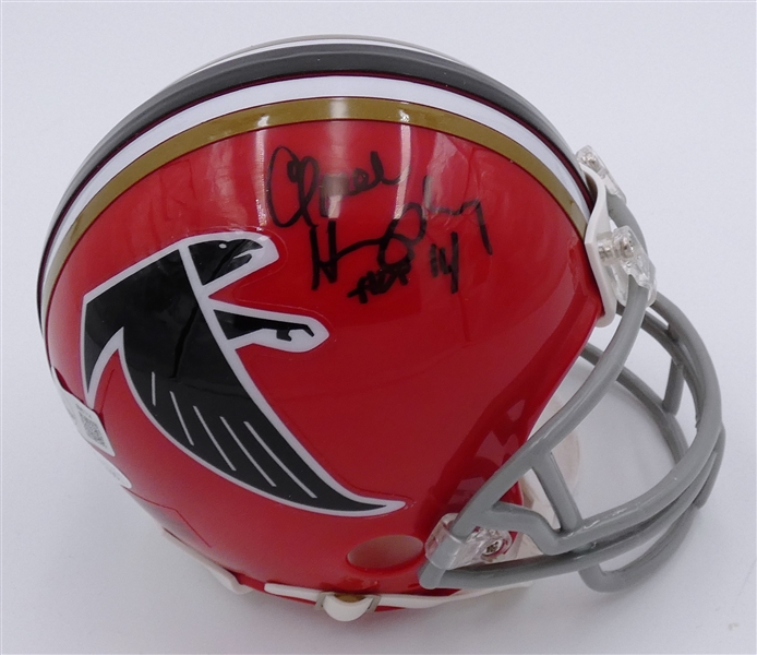 Claude Humphrey Autographed Falcons Mini Helmet