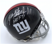 Y.A. Tittle Autographed Giants Mini Helmet