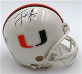 Frank Gore Autographed Miami Mini Helmet