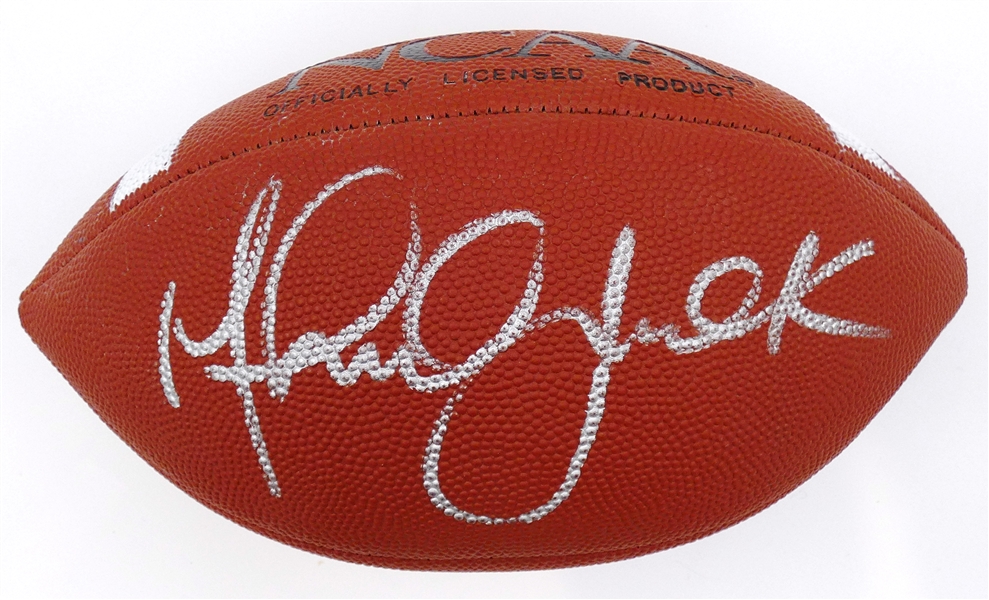 Marshall Faulk Autographed Replica NCAA Football