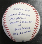 Bobby Shantz Autographed Inscribed Baseball