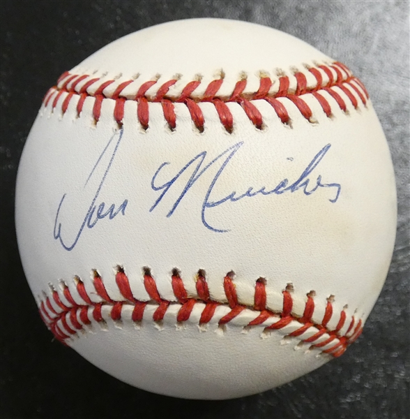 Don Mincher Autographed Baseball