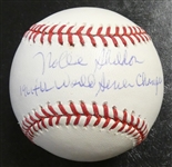 Rollie Sheldon Autographed Baseball