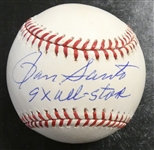 Ron Santo Autographed Baseball