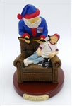 New York Rangers Santa Figurine