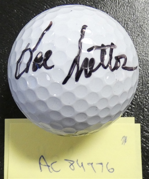 Hal Sutton Autographed Golf Ball