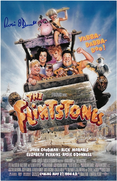 Rosie ODonnell Autographed 11x17 Flintstones