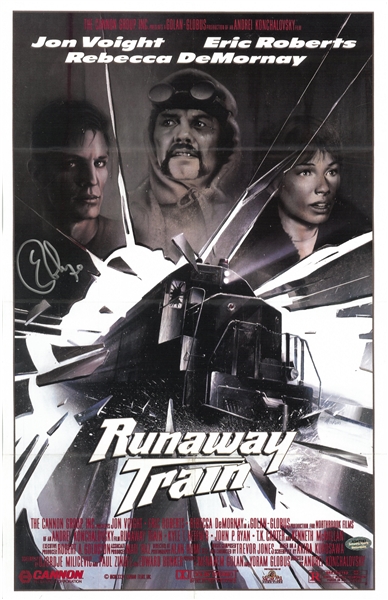 Eric Roberts Autographed 11x17 Runaway Train