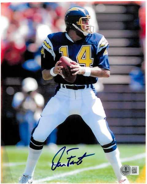 Dan Fouts Autographed 8x10