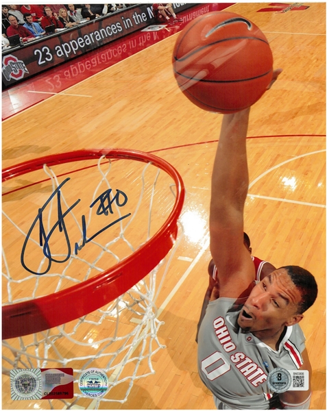 Jared Sullinger Autographed 8x10