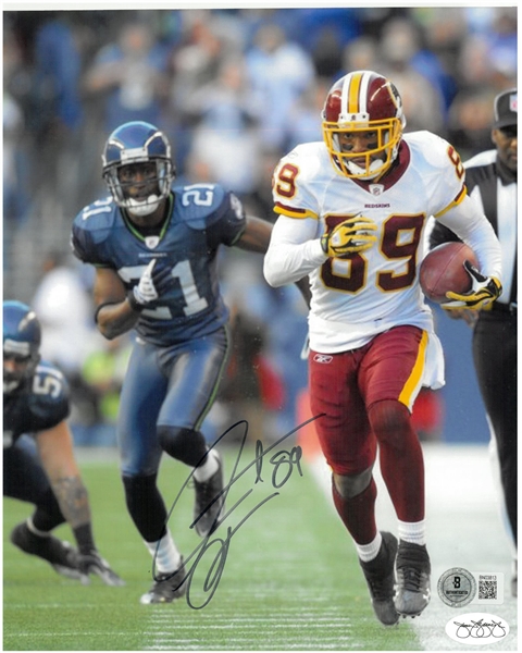 Santana Moss Autographed 8x10