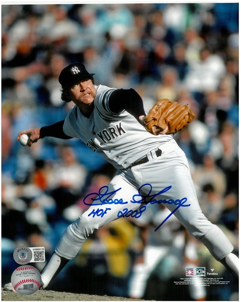 Goose Gossage Autographed 8x10