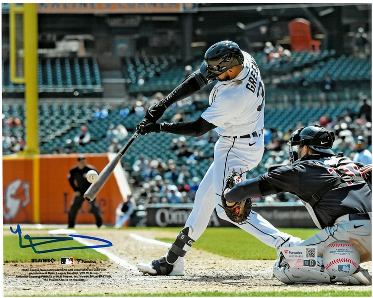 Riley Greene Autographed 8x10