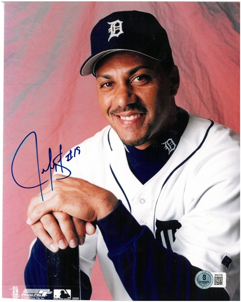 Juan Gonzalez Autographed 8x10