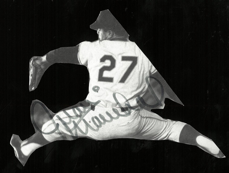 Juan Marichal Autographed Die Cut Photo