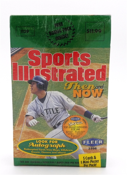 1998 Fleer Sports Illustrated Baseball Box