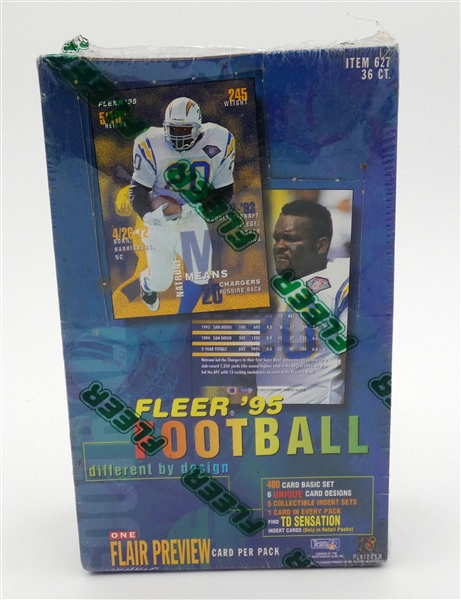 1995 Fleer Football Box