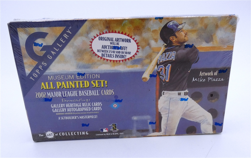 2002 Topps Gallery Museum Baseball Hobby Box